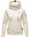 Navahoo Raniaa Damen Kapuzenpullover Hoodie B687 Offwhite Größe XS - Gr. 34