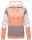 Navahoo Babykaetzchen Damen Kapuzenpullover Colorblock Hoodie B910 Apricot-Gr.XS