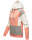 Navahoo Babykaetzchen Damen Kapuzenpullover Colorblock Hoodie B910 Apricot-Gr.L