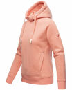 Navahoo Liebesmäuschen Damen Kapuzenpullover Raglanärmel Hoodie B911 Apricot-Gr.XS