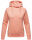 Navahoo Liebesmäuschen Damen Kapuzenpullover Raglanärmel Hoodie B911 Apricot-Gr.XS