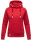 Navahoo Liebesmäuschen Damen Kapuzenpullover Raglanärmel Hoodie B911 Rot-Gr.S