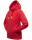 Navahoo Liebesmäuschen Damen Kapuzenpullover Raglanärmel Hoodie B911 Rot-Gr.S