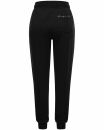 Navahoo Schmusekaetzchen Damen Fitness Jogger Jogginghose Freizeithose B912 Schwarz-Gr.M