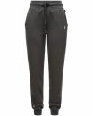 Navahoo Schmusekaetzchen Damen Fitness Jogger Jogginghose Freizeithose B912 D.Grau-Gr.M
