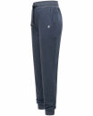 Navahoo Schmusekaetzchen Damen Fitness Jogger Jogginghose Freizeithose B912 Blau-Mel-Gr.M