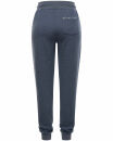 Navahoo Schmusekaetzchen Damen Fitness Jogger Jogginghose Freizeithose B912 Blau-Mel-Gr.M