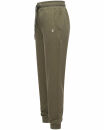 Navahoo Schmusekaetzchen Damen Fitness Jogger Jogginghose Freizeithose B912 Oliv-Mel-Gr.XL