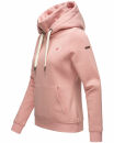 Marikoo Chihiroo Damen Hoodie mit Stehkragen Kapuzenpullover B913 P.-Rosa-Gr.M