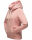 Marikoo Chihiroo Damen Hoodie mit Stehkragen Kapuzenpullover B913 P.-Rosa-Gr.M