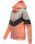 Navahoo Honigperle Damen Blocking Color Hoodie Kapuzenpullover B914 Apricot Größe XL - Gr. 42
