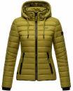 Navahoo Lulana Damen Steppjacke Übergangsjacke B650 Moosgrün Größe M - Gr. 38