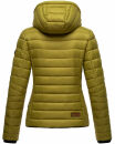 Navahoo Lulana Damen Steppjacke Übergangsjacke B650 Moosgrün Größe M - Gr. 38