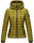 Navahoo Lulana Damen Steppjacke Übergangsjacke B650 Moosgrün Größe M - Gr. 38