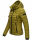 Navahoo Lulana Damen Steppjacke Übergangsjacke B650 Moosgrün Größe M - Gr. 38