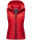 Marikoo Hasenpfote Damen Weste Steppweste mit Kapuze B915 Rot Größe M - Gr. 38