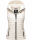 Marikoo Hasenpfote Damen Weste Steppweste mit Kapuze B915 Weiss Größe M - Gr. 38