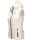 Marikoo Hasenpfote Damen Weste Steppweste mit Kapuze B915 Weiss Größe XXXL - Gr. 46