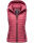 Marikoo Hasenpfote Damen Weste Steppweste mit Kapuze B915 Berry Größe M - Gr. 38