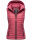 Marikoo Hasenpfote Damen Weste Steppweste mit Kapuze B915 Berry Größe XXL - Gr. 44