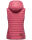 Marikoo Hasenpfote Damen Weste Steppweste mit Kapuze B915 Berry Größe XXL - Gr. 44