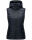 Marikoo Hasenpfote Damen Weste Steppweste mit Kapuze B915 Navy Größe S - Gr. 36
