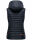 Marikoo Hasenpfote Damen Weste Steppweste mit Kapuze B915 Navy Größe M - Gr. 38