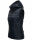 Marikoo Hasenpfote Damen Weste Steppweste mit Kapuze B915 Navy Größe L - Gr. 40