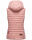 Marikoo Hasenpfote Damen Weste Steppweste mit Kapuze B915 Puder Rosa Größe S - Gr. 36