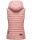 Marikoo Hasenpfote Damen Weste Steppweste mit Kapuze B915 Puder Rosa Größe M - Gr. 38