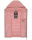 Marikoo Hasenpfote Damen Weste Steppweste mit Kapuze B915 Puder Rosa Größe XL - Gr. 42
