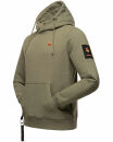 Stone Harbour Crazy Frank Herren Hoodie B717 Dusty Olive - Melange Größe XXXL - Gr. 3XL