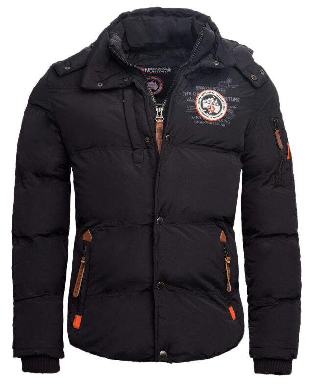 Geographical Norway Veron Herren Outdoor Jacke Schwarz Größe M - Gr. M