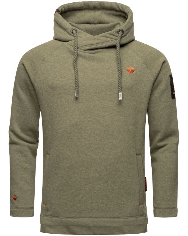 Stone Harbour Caspian Sailor Herren Hoodie B719 Dusty Olive - Melange Größe S - Gr. S