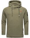 Stone Harbour Caspian Sailor Herren Hoodie B719 Dusty Olive - Melange Größe M - Gr. M