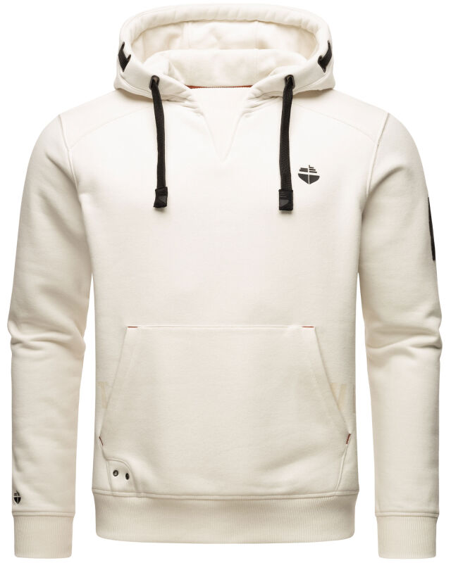 Stone Harbour Funny Finch Herren Hoodie Weiss-Gr.XL