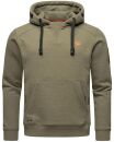 Stone Harbour Funny Finch Herren Hoodie Olive-Mel-Gr.S