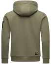 Stone Harbour Funny Finch Herren Hoodie Olive-Mel-Gr.S