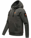 Stone Harbour Funny Finch Herren Hoodie D.Grau-Mel-Gr.L
