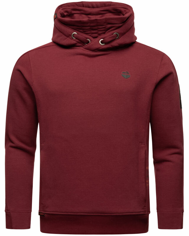 Stone Harbour Emilio Eduardo Herren Hoodie B721 Bordeaux Größe M - Gr. M