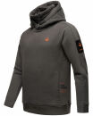 Stone Harbour Emilio Eduardo Herren Hoodie B721 Dunkelgrau Größe L - Gr. L