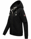 Navahoo Engelshaar Damen hoodie B916 Schwarz Größe M - Gr. 38