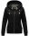 Navahoo Engelshaar Damen hoodie B916 Schwarz Größe M - Gr. 38