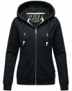 Navahoo Engelshaar Damen hoodie B916 Navy Größe L - Gr. 40