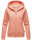 Navahoo Engelshaar Damen hoodie B916 Apricot Größe XS - Gr. 34