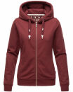 Navahoo Engelshaar Damen hoodie B916 Bordeaux Größe XS - Gr. 34