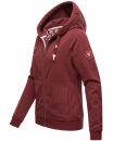 Navahoo Engelshaar Damen hoodie B916 Bordeaux Größe XS - Gr. 34