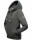 Navahoo Engelshaar Damen hoodie B916 Dunkelgrau - Melange Größe XS - Gr. 34