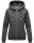 Navahoo Engelshaar Damen hoodie B916 Dunkelgrau - Melange Größe XL - Gr. 42
