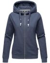 Navahoo Engelshaar Damen hoodie B916 Dusty Blau - Melange Größe S - Gr. 36